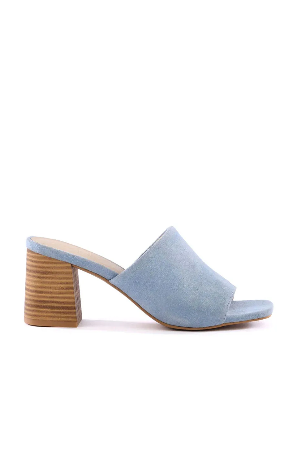 Seychelles Adapt Suede Sandals in Light Blue