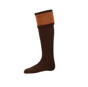 Shooting, hunting and country socks Tayside - House of Cheviot - Walnut  Now 40% off