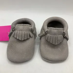 Size NB: Freshly Picked Grey Moccasins