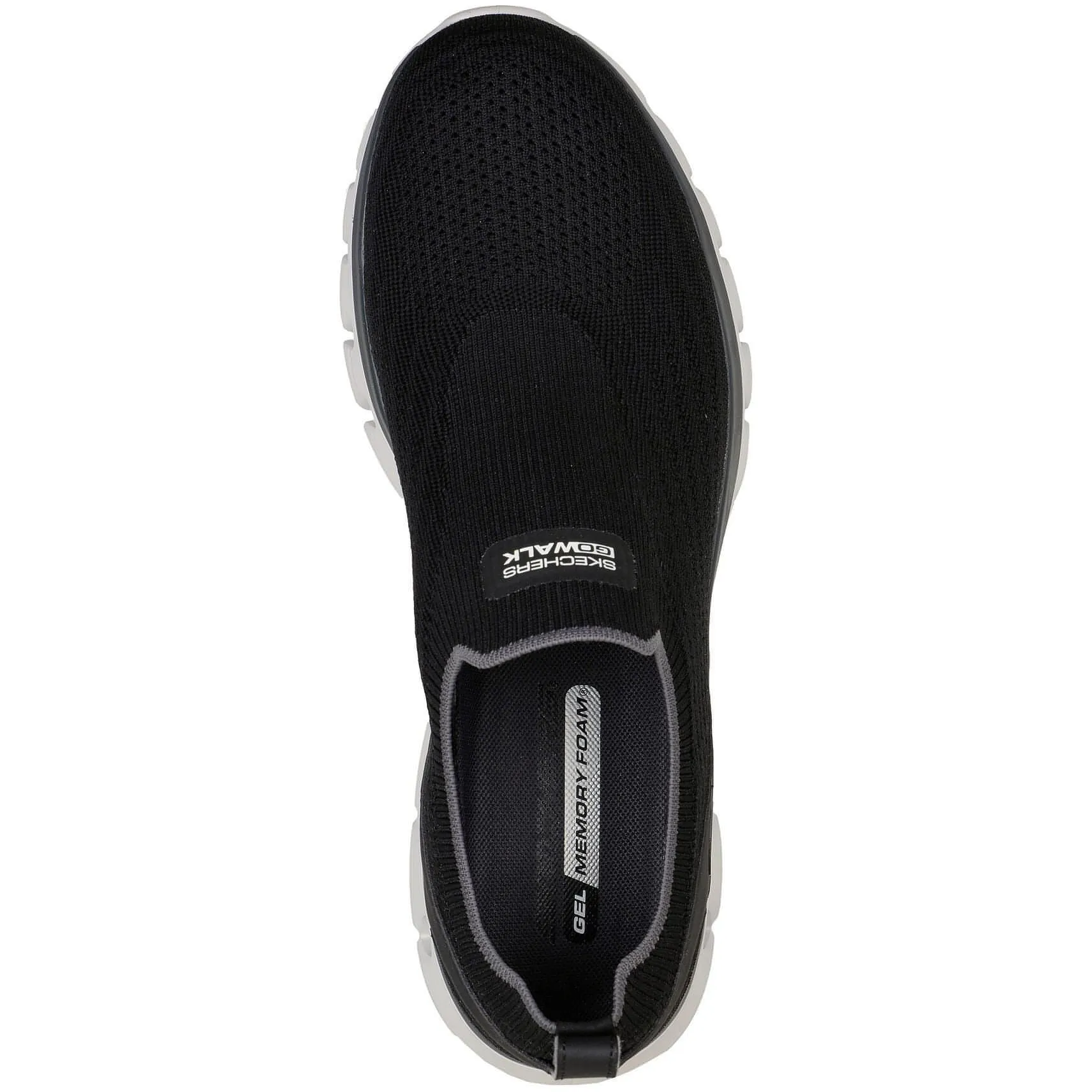 Skechers GOWalk Glide-Step Flex Slip On Mens Walking Shoes - Black