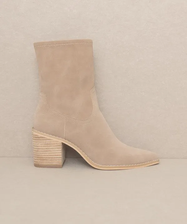 Sleek Ankle Hugging Booties