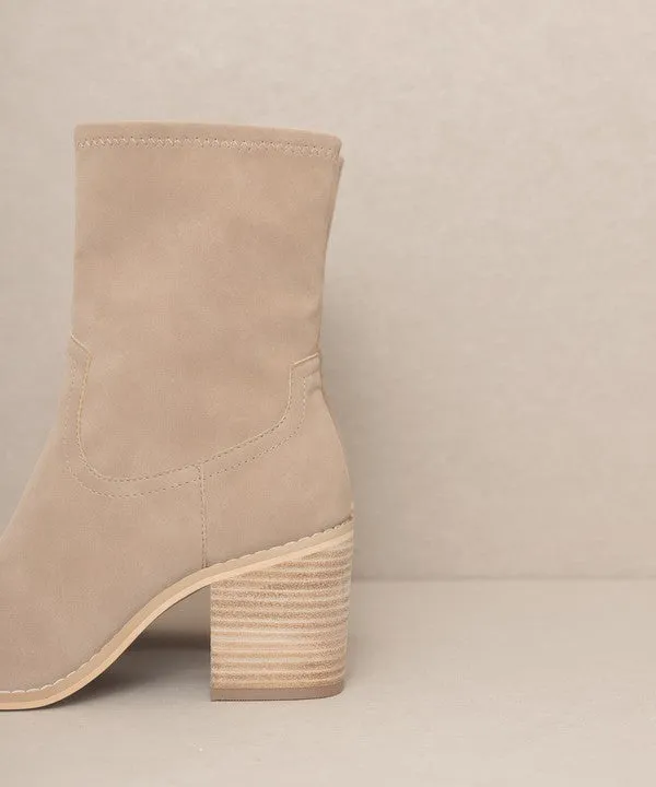 Sleek Ankle Hugging Booties