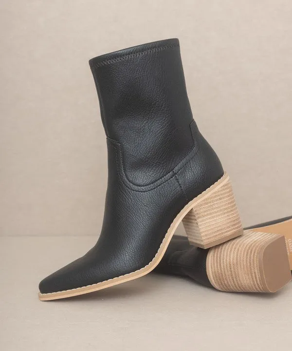 Sleek Ankle Hugging Booties