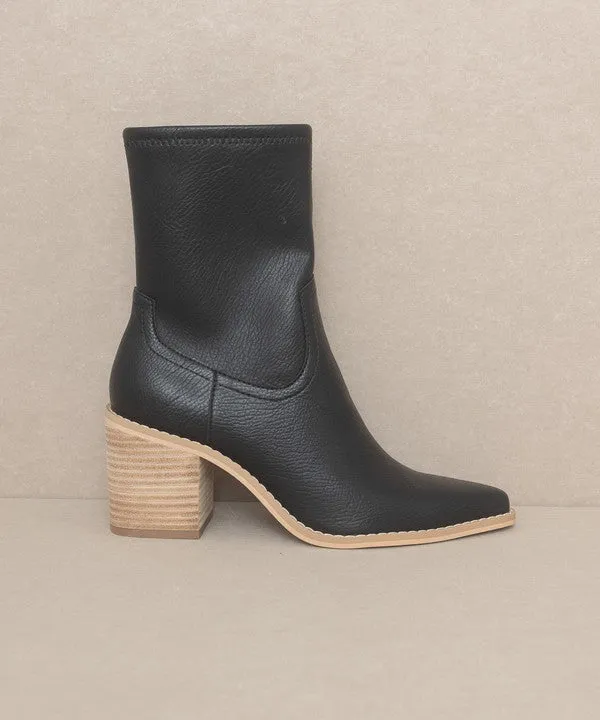 Sleek Ankle Hugging Booties