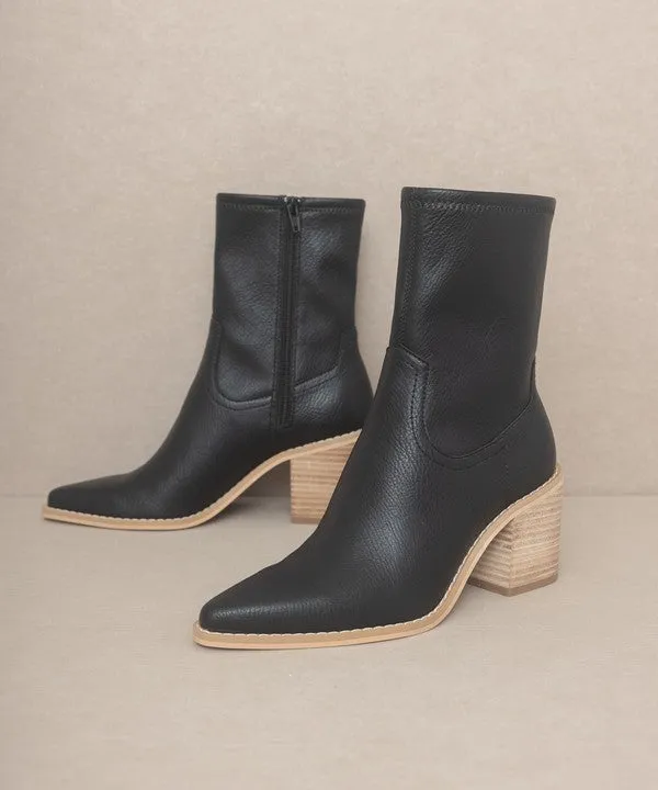 Sleek Ankle Hugging Booties