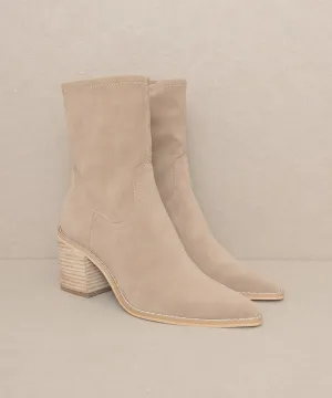 Sleek Ankle Hugging Booties