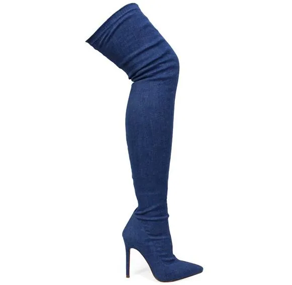 STATUS DENIM THIGH HIGH