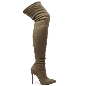 STATUS TAUPE THIGH HIGH