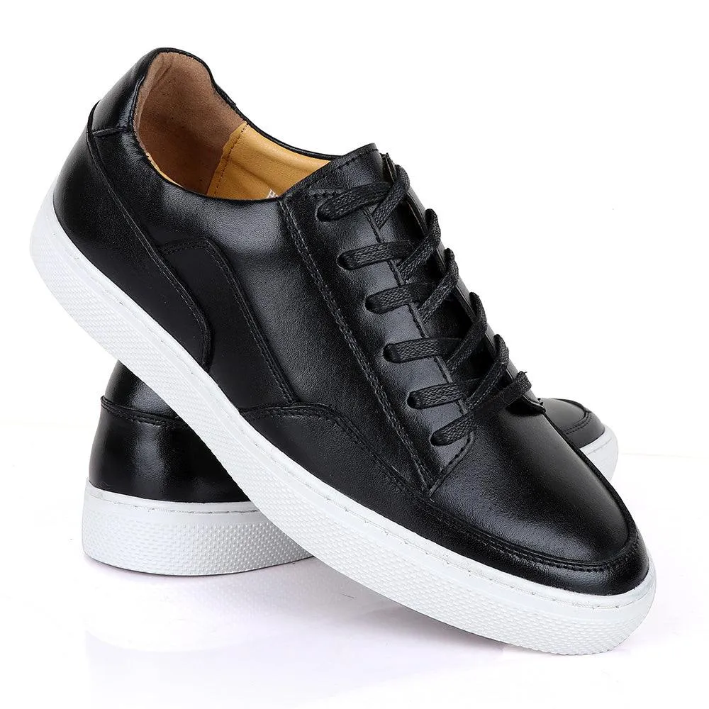 Terry Taylors  Men's Corporate Low Sneaker-Black