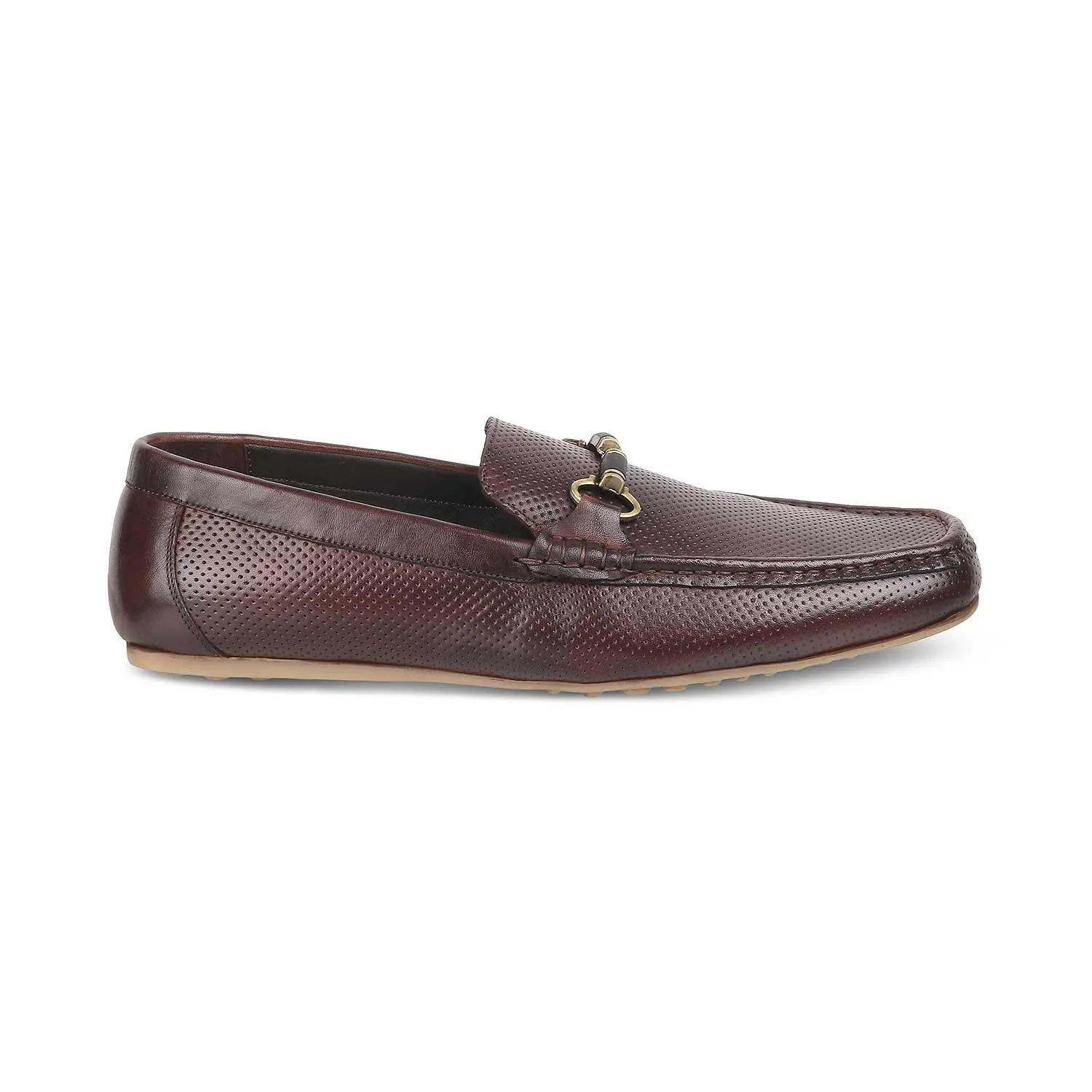 The Cenew Brown Men's Leather Loafers Tresmode