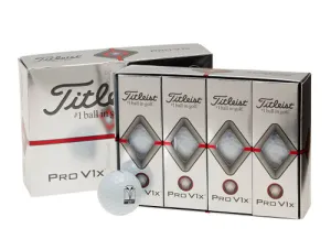 TITLEIST PRO V1 AND PROV1X LOGOED GOLF BALLS