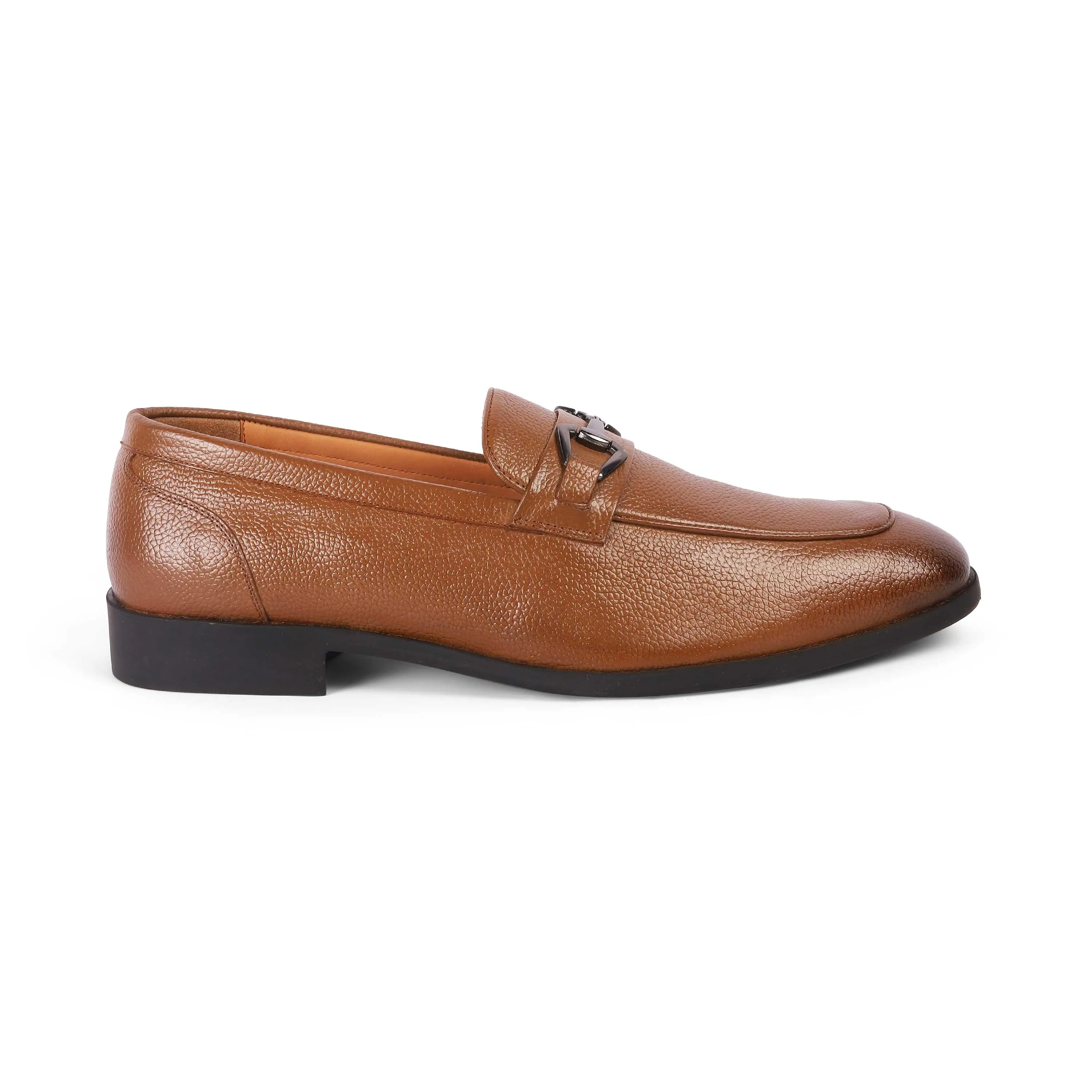 Tresmode Antli Tan Men's Leather Loafers