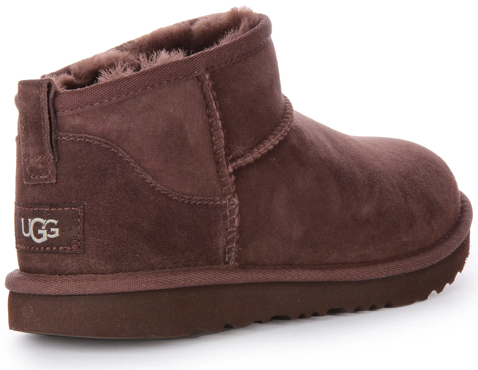 Ugg Australia Clas Ultra Mini In Chocobrown For Juniors