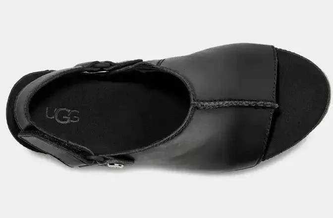 UGG® Women's Abbot Adjustable Slide Sandal - Black