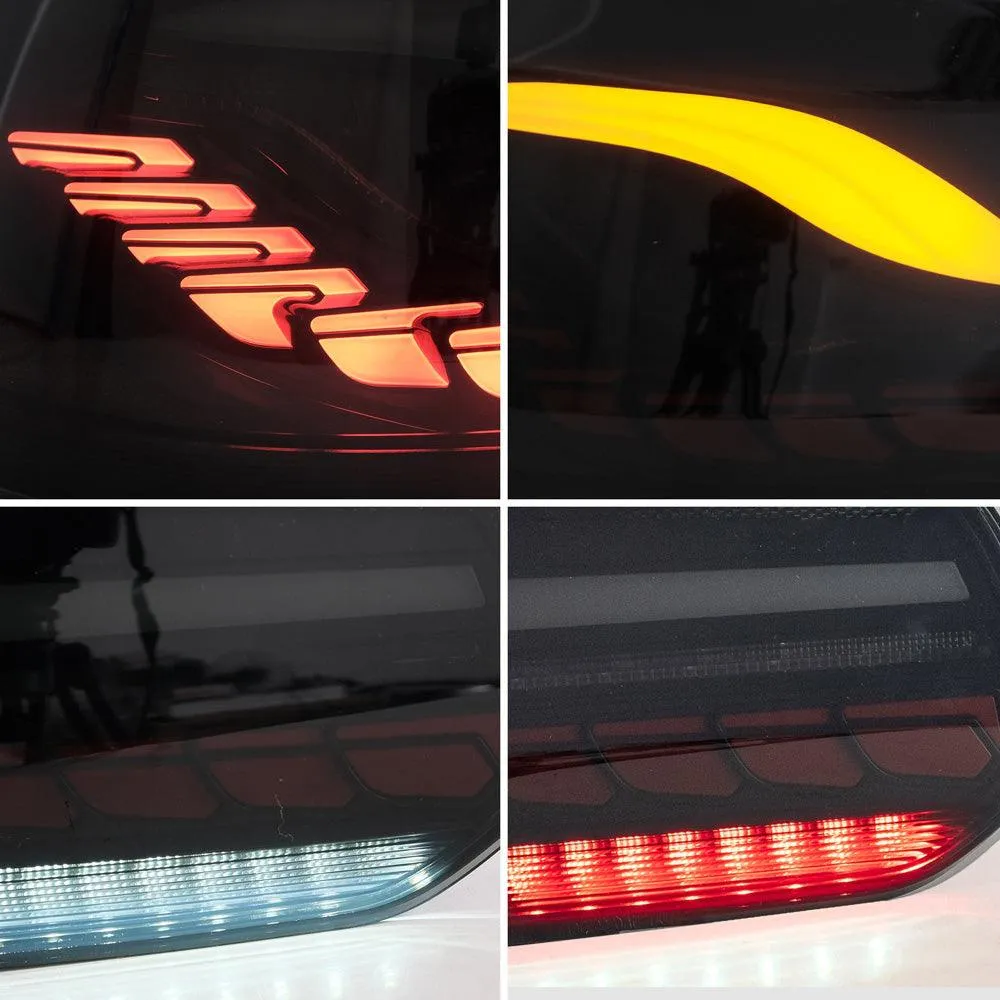 VLAND OLED Tail lights For Volkswagen Golf 6 MK6 2008-2014 With Sequential indicators Turn Signals [E-MARK.]