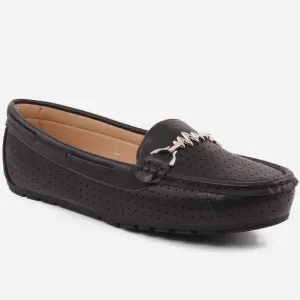 Women "NELLY" Flat Pu Leather Moccasins