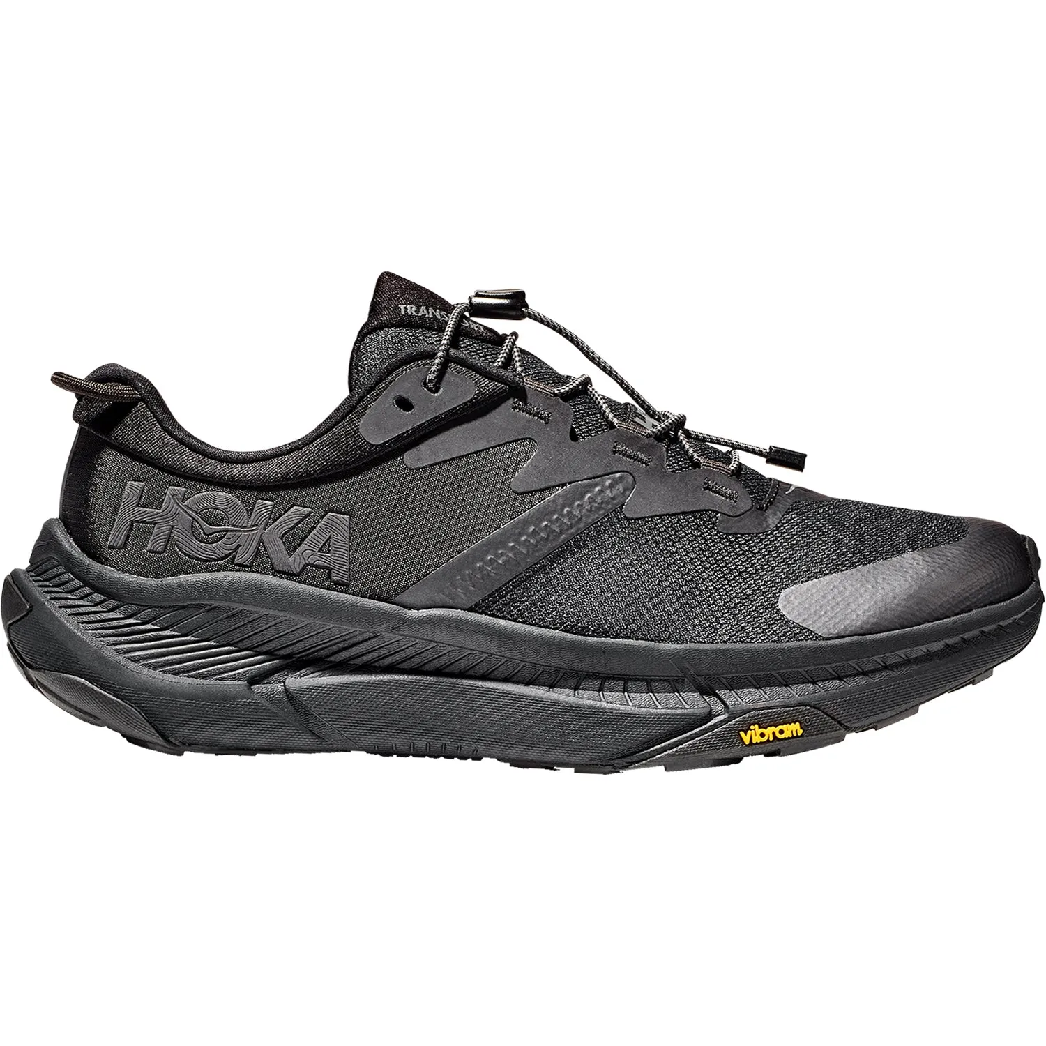 Women's Hoka Transport Black/Black Mesh