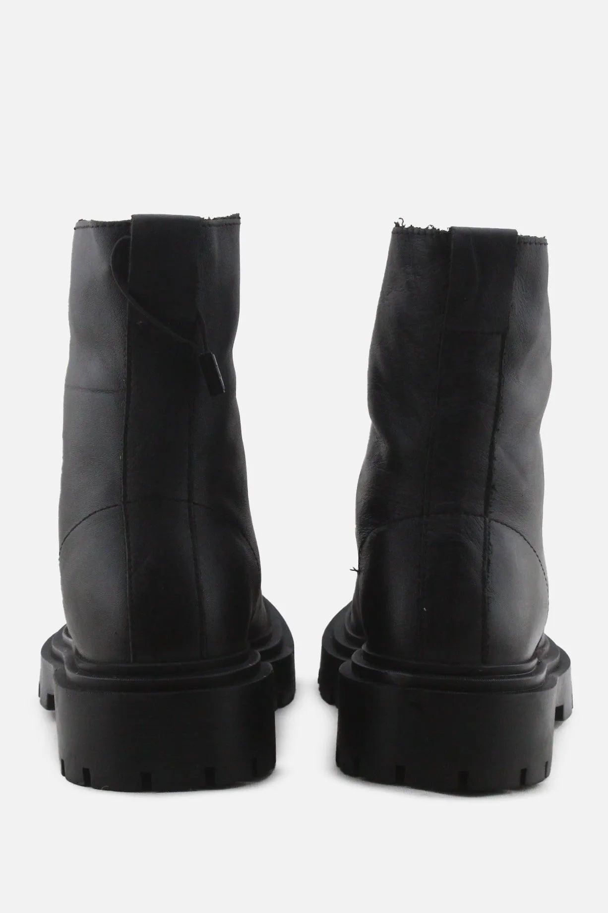 Zara Zipper Chelsea Ankle Boots | 100% Authentic Leather