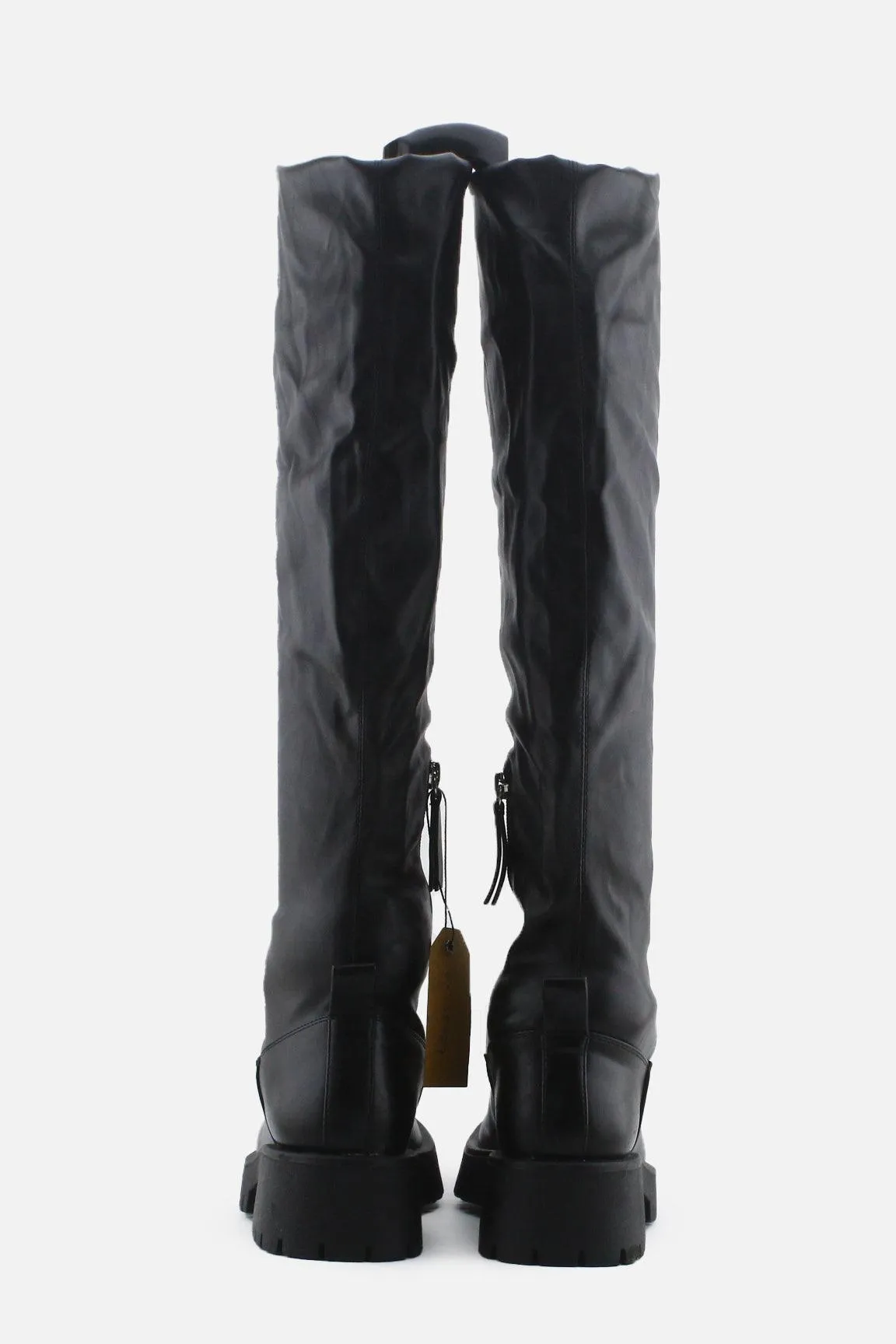 Zara Zipper Thigh High Boots | 100% Authetic Leather