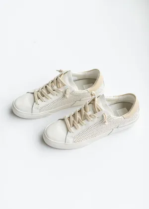 Zina Tan   Cream Raffia Sneaker - FINAL SALE